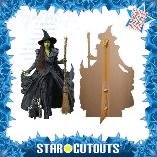 Universal Pictures Wicked For Good Elphaba Lifesize Cardboard Cutout 159cm Product Gallery Image