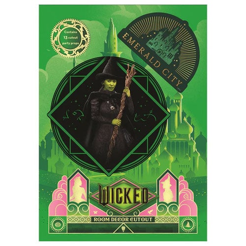 Universal Pictures Wicked Part One Cardboard Cutouts Decoration Pack Product Gallery Image