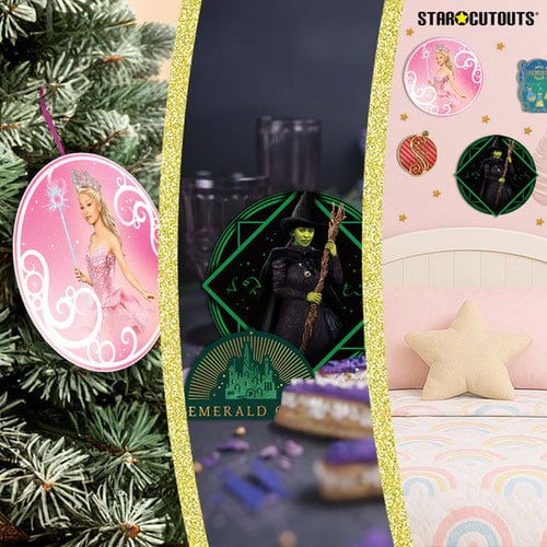 Universal Pictures Wicked Part One Cardboard Cutouts Decoration Pack Product Gallery Image
