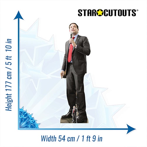 USA Senator Marco Rubio Lifesize Cardboard Cutout 177cm  Product Gallery Image