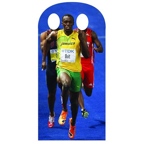 Usain Bolt Stand In Cutout 179cm Product Gallery Image