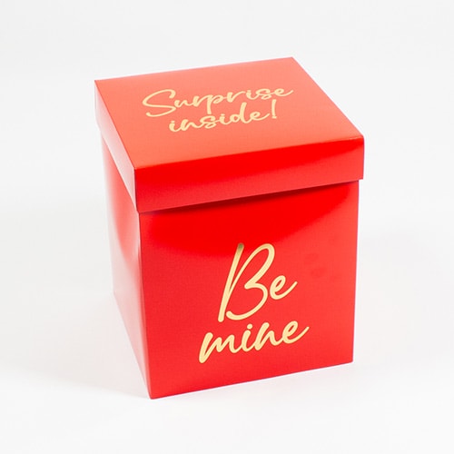 Be Mine Surprise Balloon Valentine's Day Surprise in a Box Kit Product Gallery Image