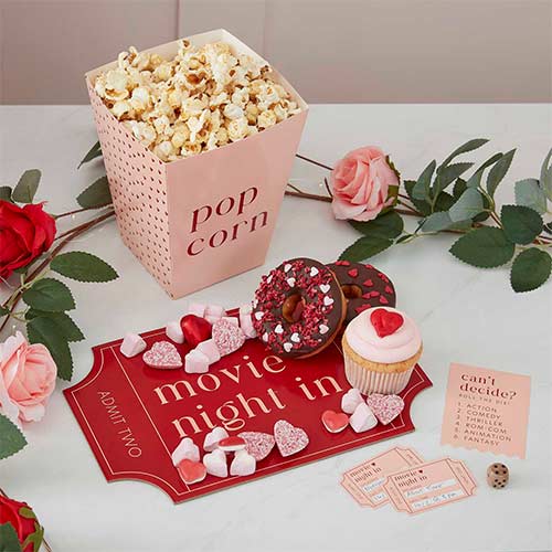 Valentines Movie Night Grazing Board Kit Product Gallery Image