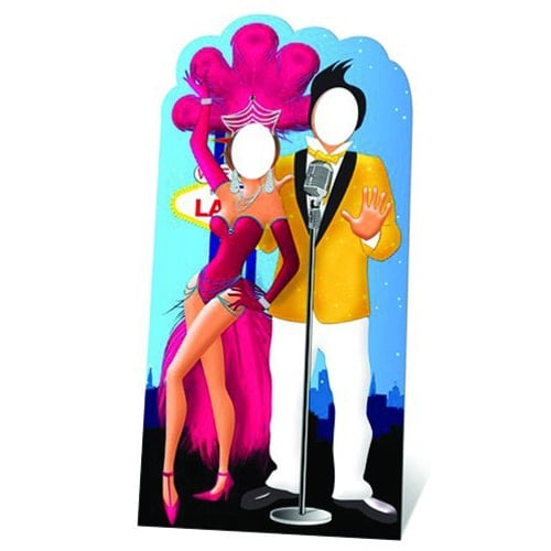 Vegas Couple Stand In Cutout - 195cm Product Gallery Image