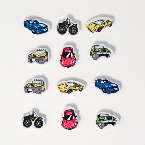 Vehicle Novelty Erasers - Pack of 12 Product Gallery Image