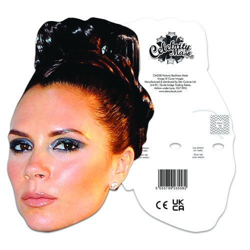 Victoria Beckham Cardboard Face Mask Product Gallery Image