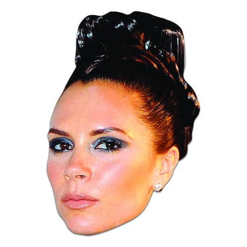 Victoria Beckham Cardboard Face Mask Product Gallery Image