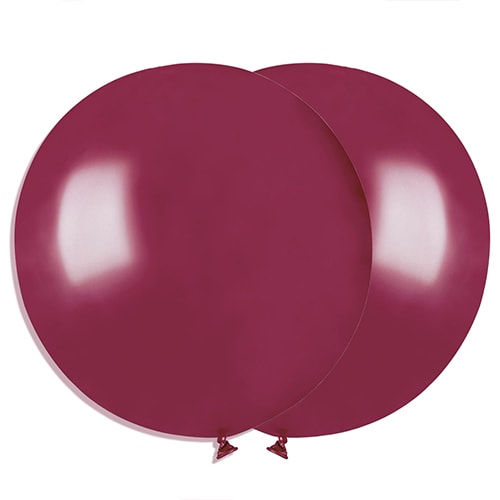 Vino Burgundy Bio Latex Balloons 48cm / 19 in - Pack of 25 Product Gallery Image