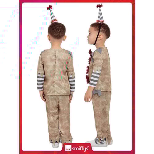 Vintage Clown Fancy Dress Costume Unisex Toddler Age 1-2 Product Gallery Image