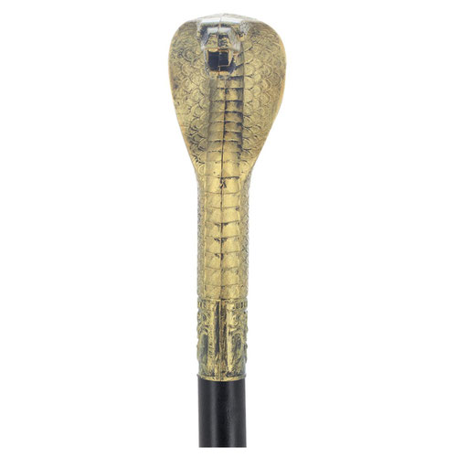 Voodoo Snake Walking Stick Cane Costume Prop Fancy Dress Accessory 112cm Product Gallery Image