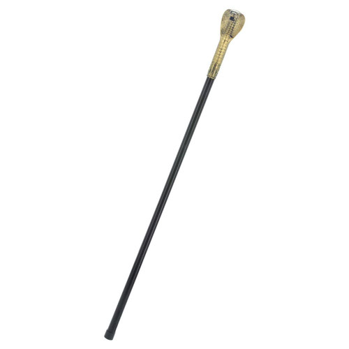 Voodoo Snake Walking Stick Cane Costume Prop Fancy Dress Accessory 112cm Product Gallery Image