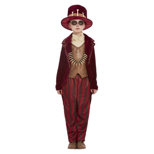 Voodoo Witch Doctor Boys Fancy Dress Costume Kids Small - Age 4-6 Product Gallery Image