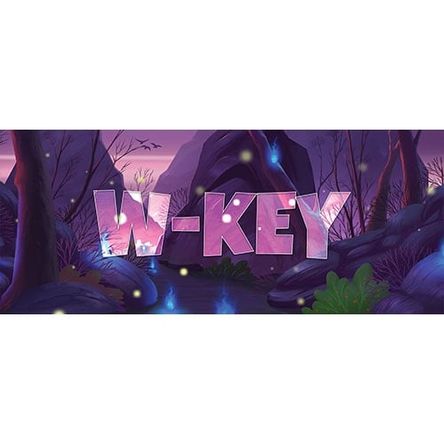 W-Key Forest Background PVC Party Sign Decoration Product Image