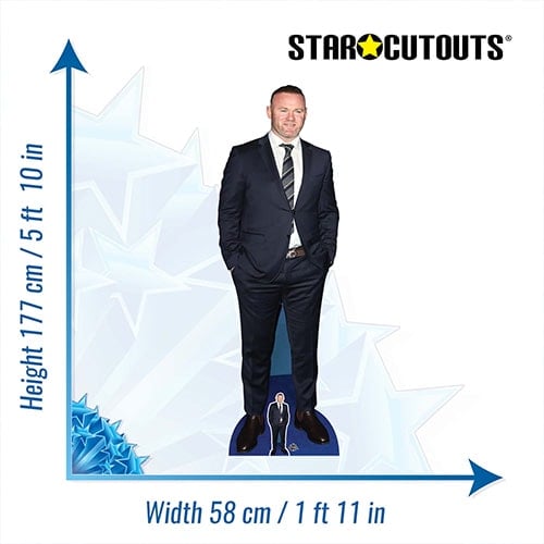 Wayne Rooney Lifesize Cardboard Cutout 177cm Product Gallery Image