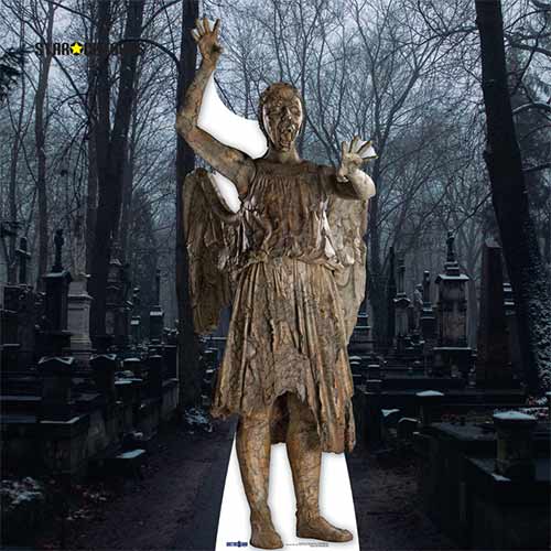 Weeping Angel Attacking Doctor Who Lifesize Cardboard Cutout 182cm Product Gallery Image