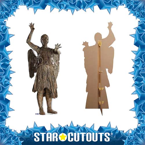 Weeping Angel Attacking Doctor Who Lifesize Cardboard Cutout 182cm Product Gallery Image