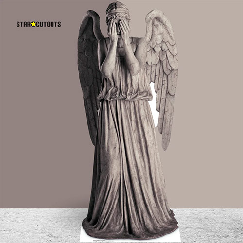 Weeping Angel Doctor Who Lifesize Cardboard Cutout 191cm Product Gallery Image