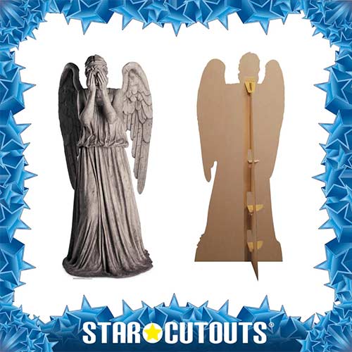 Weeping Angel Doctor Who Lifesize Cardboard Cutout 191cm Product Gallery Image
