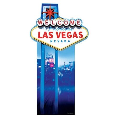 Welcome to Fabulous Las Vegas Lifesize Cardboard Cutout 188cm