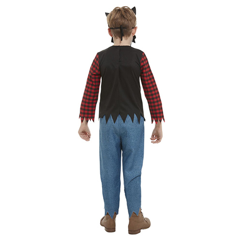 Werewolf Boys Fancy Dress Costume Kids Large - Age 10-12 Product Gallery Image