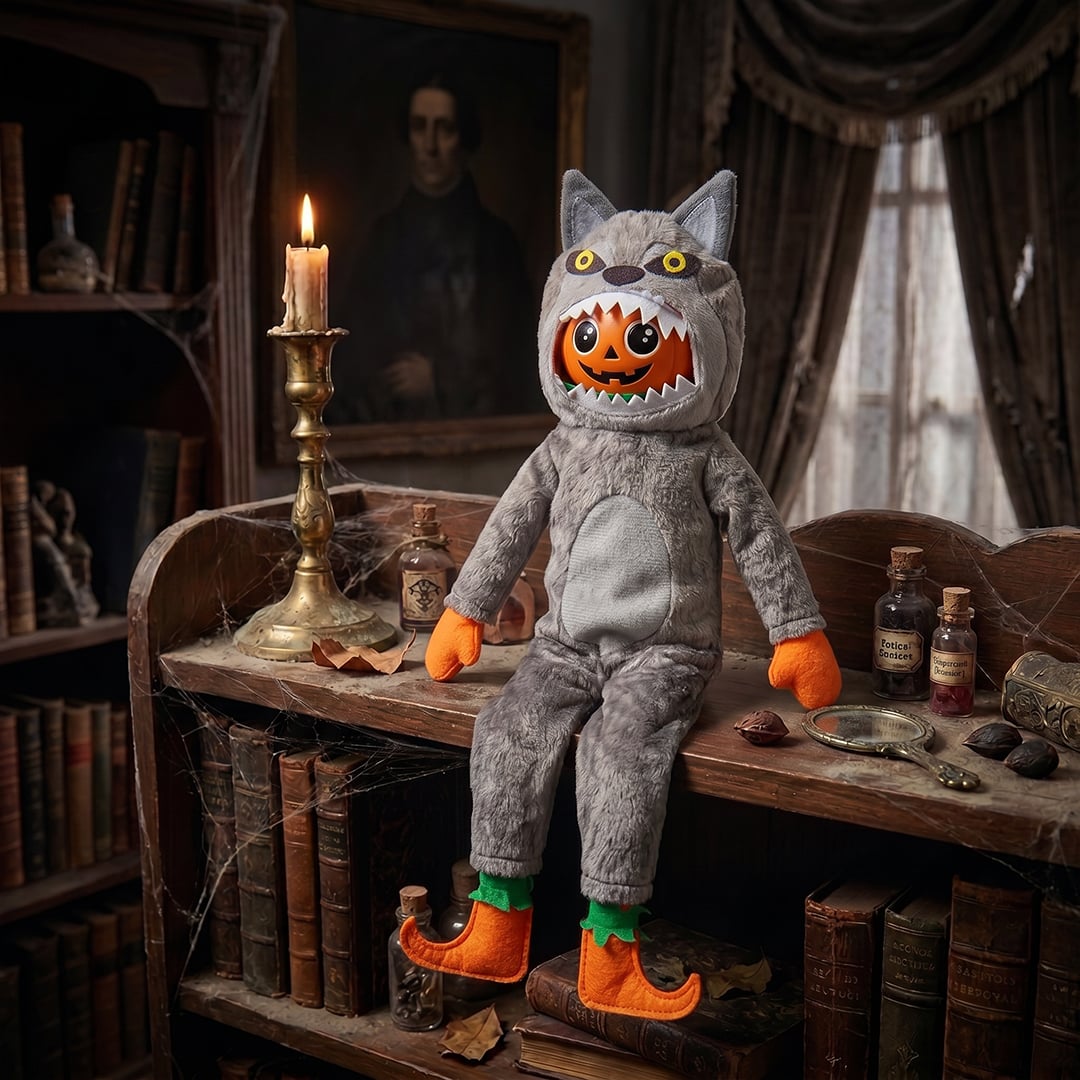Werewolf Outfit for Boo Crew Halloween Doll