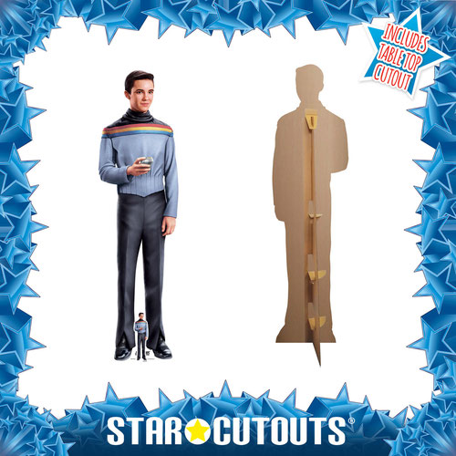 Wesley Crusher Star Trek Wil Wheaton Lifesize Cardboard Cutout 169cm Product Gallery Image