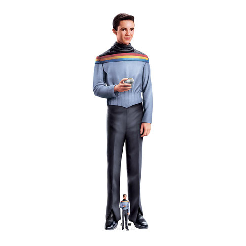 Wesley Crusher Star Trek Wil Wheaton Lifesize Cardboard Cutout 169cm