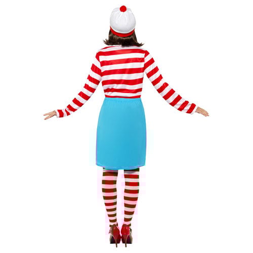 Where's Wally? Wenda Long Sleeve Fancy Dress Costume Ladies Small - UK 8-10 Product Gallery Image