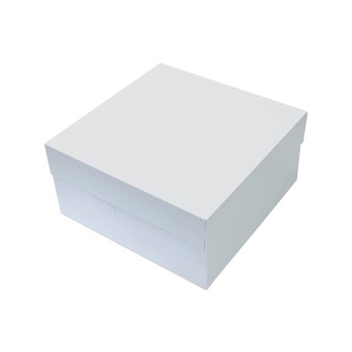 White Cake Box 25cm Product Gallery Image