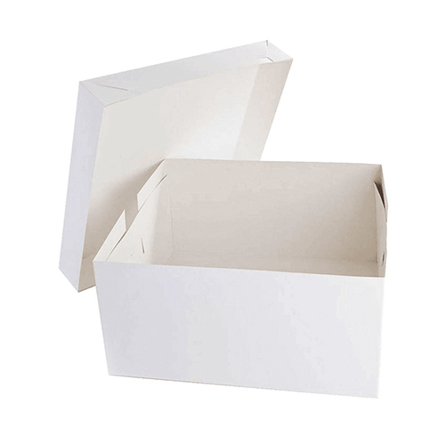 White Cake Box 30cm Product Gallery Image