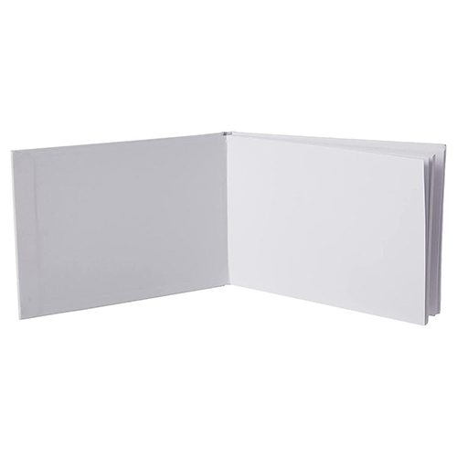 White Guest Book with 24 Pages Product Gallery Image