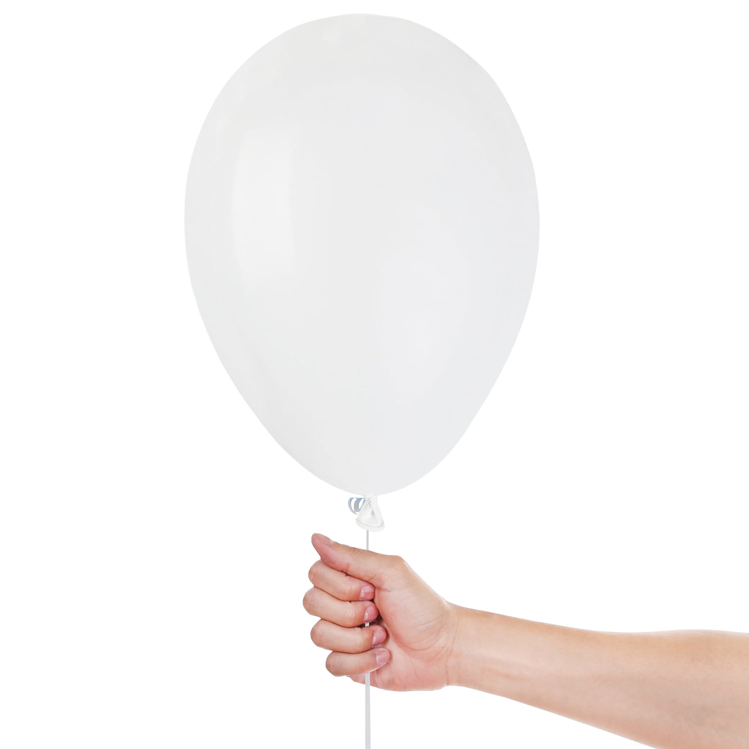 White Latex Balloon 23cm / 9 in - Single Product Gallery Image