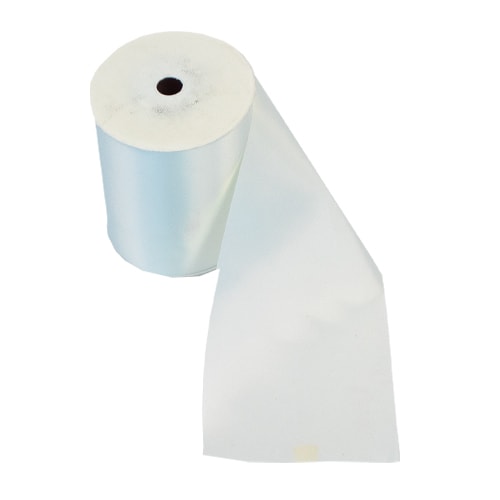 White Satin Faced Ribbon Reel 100mm x 25m Product Image