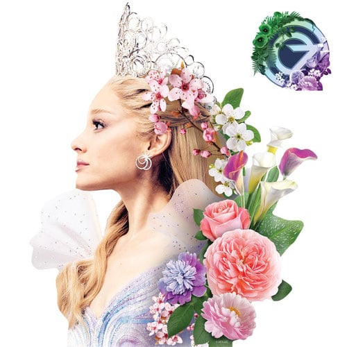 Wicked For Good Glinda Universal Pictures Ariana Grande Multi-Functional Star Mini Cardboard Cutouts