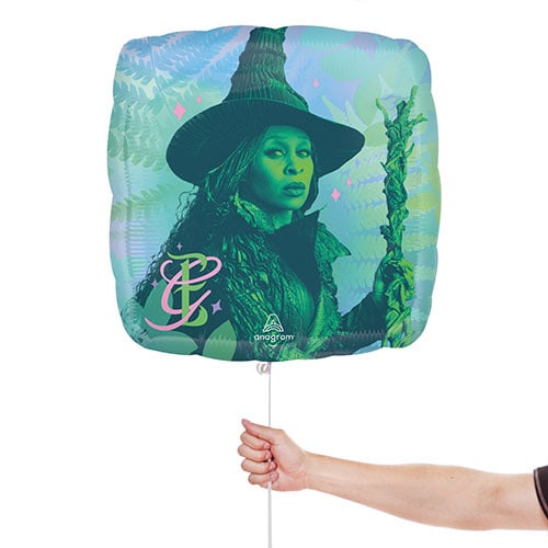 Wicked: For Good Two-Sided Square Foil Helium Balloon 46cm / 18 in Product Gallery Image