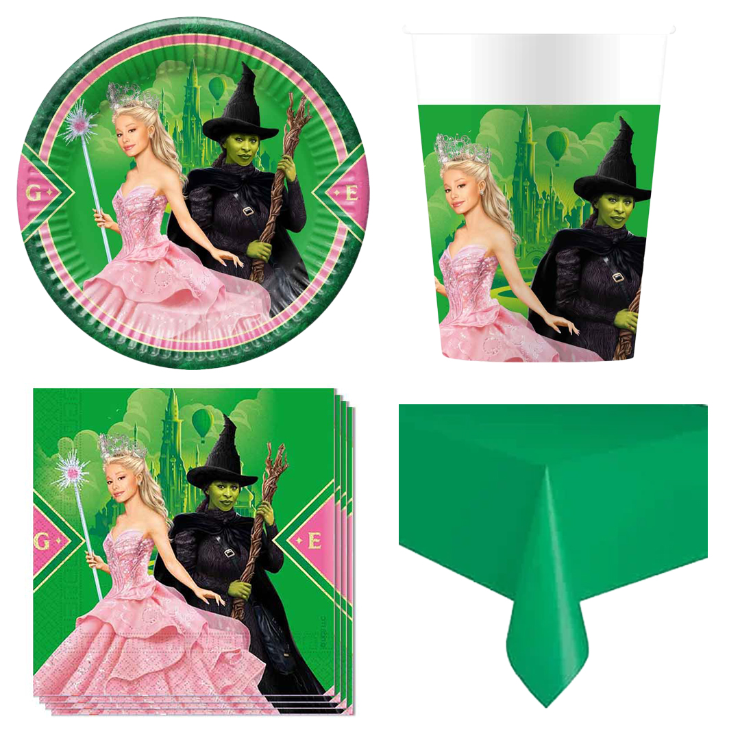 Wicked Glinda & Elphaba 8 Person Value Party Pack