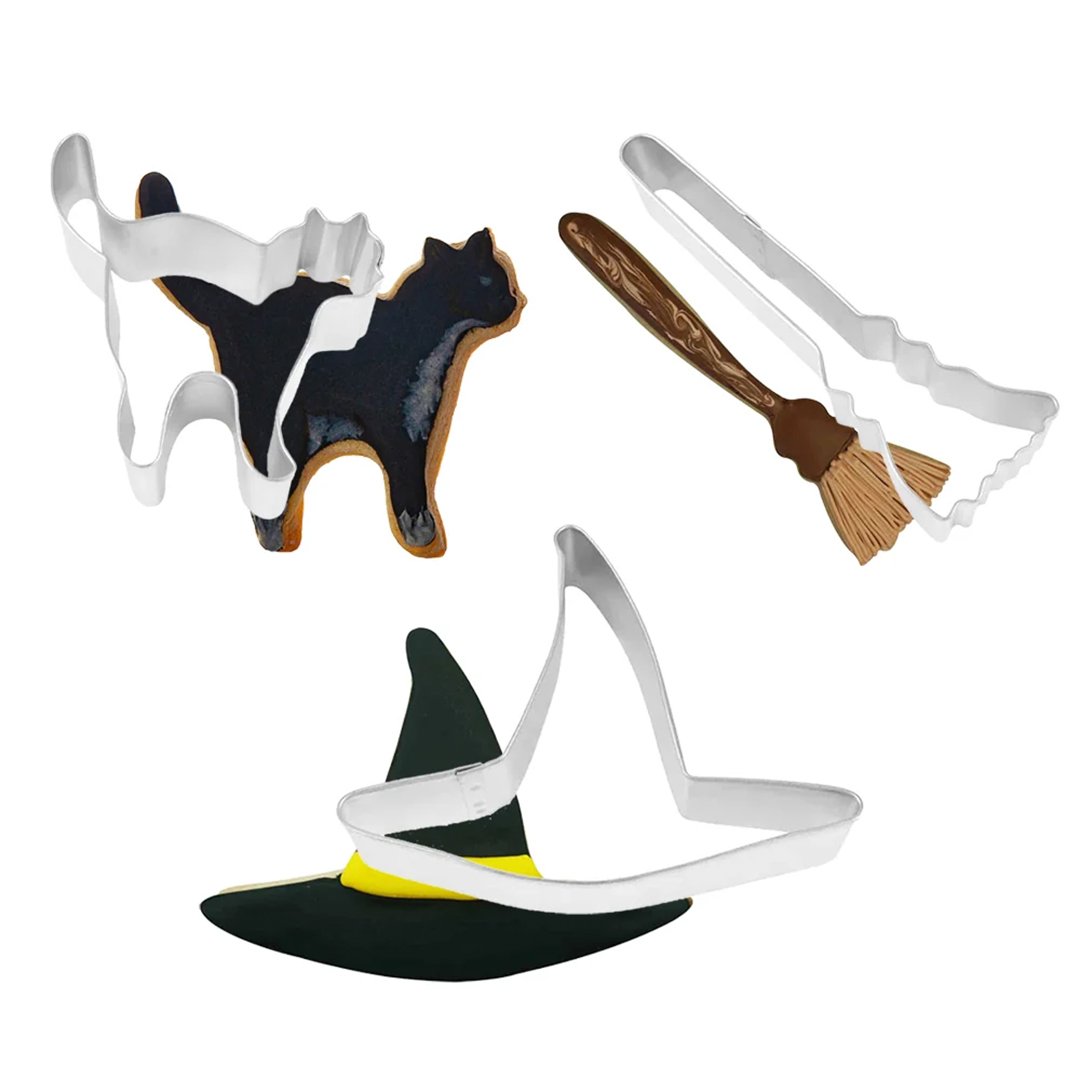 Wickedly Witchy Halloween Cookie Cutter Set - Pack of 3 View 3