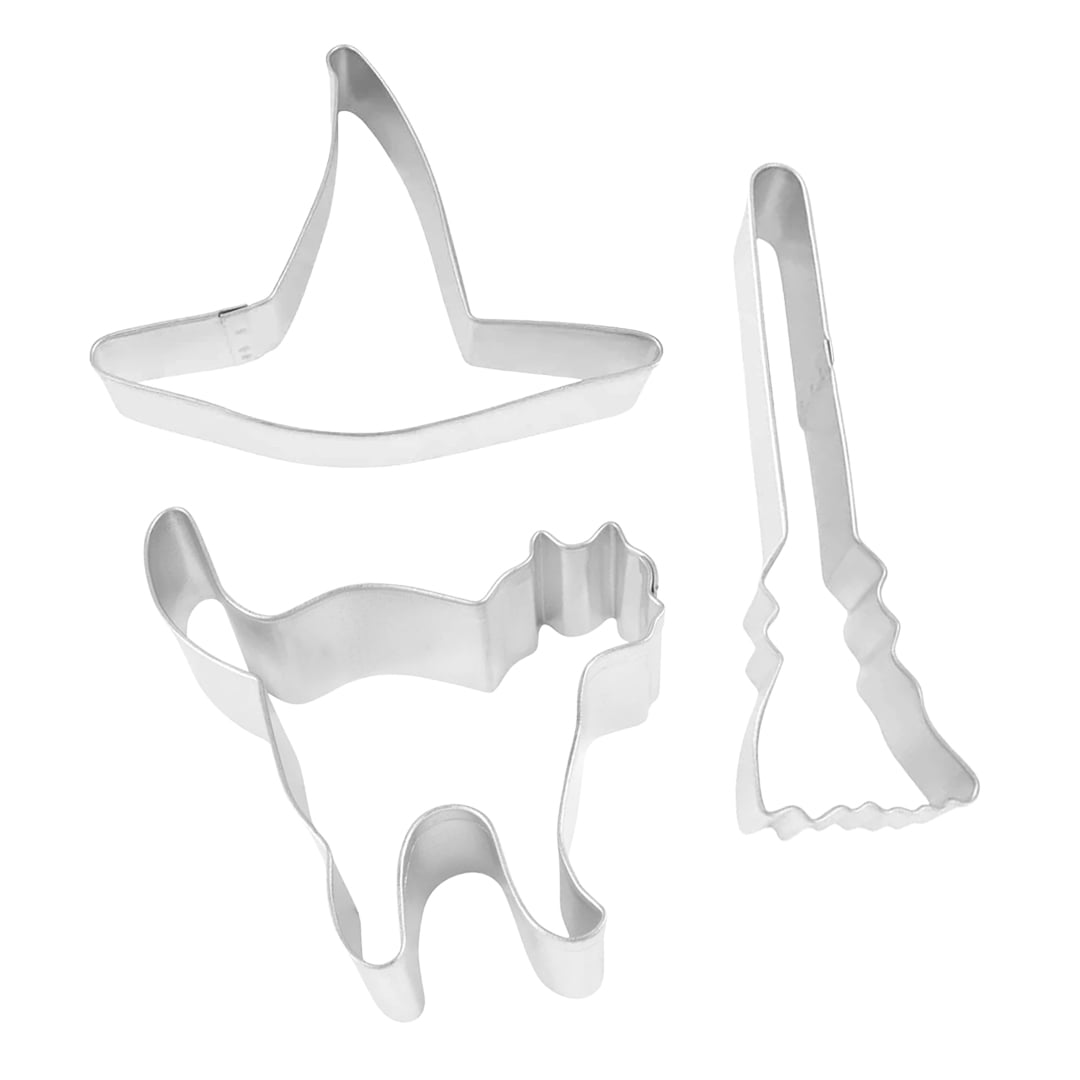 Wickedly Witchy Halloween Cookie Cutter Set - Pack of 3