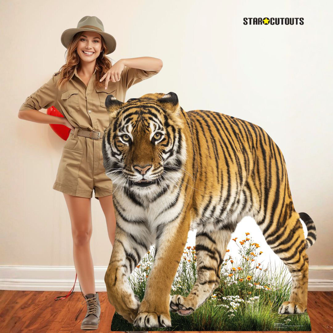 Wild Tiger Lifesize Cardboard Cutout 93cm Product Gallery Image