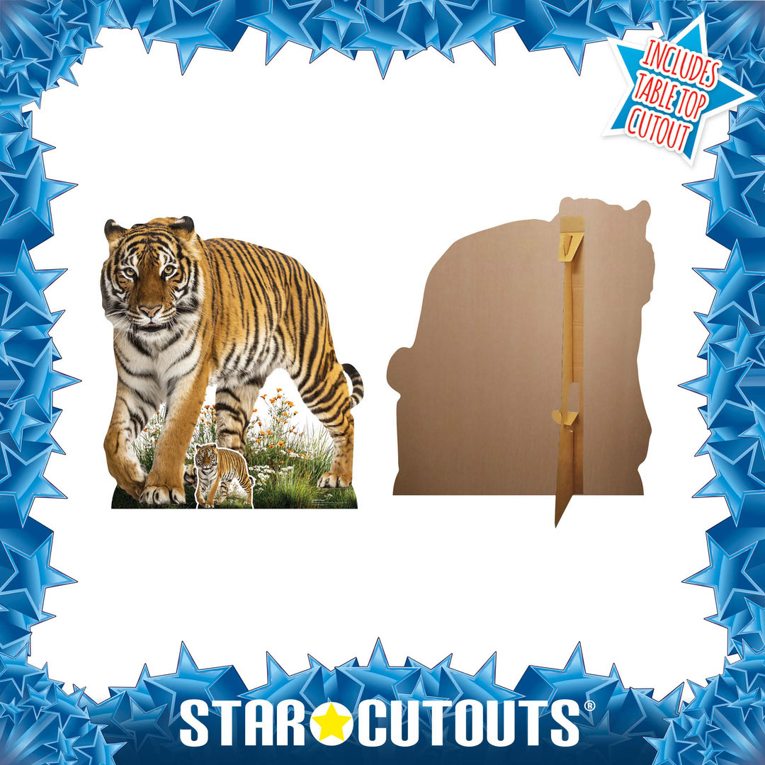 Wild Tiger Lifesize Cardboard Cutout 93cm Product Gallery Image