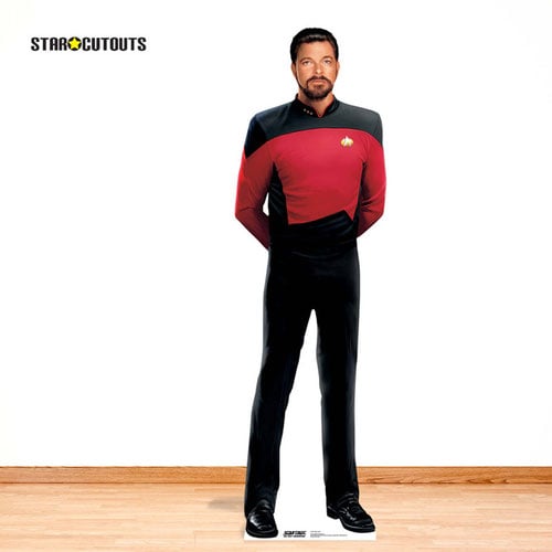 William T. Riker Star Trek: The Next Generation Jonathan Frakes Lifesize Cardboard Cutout 192cm Product Gallery Image