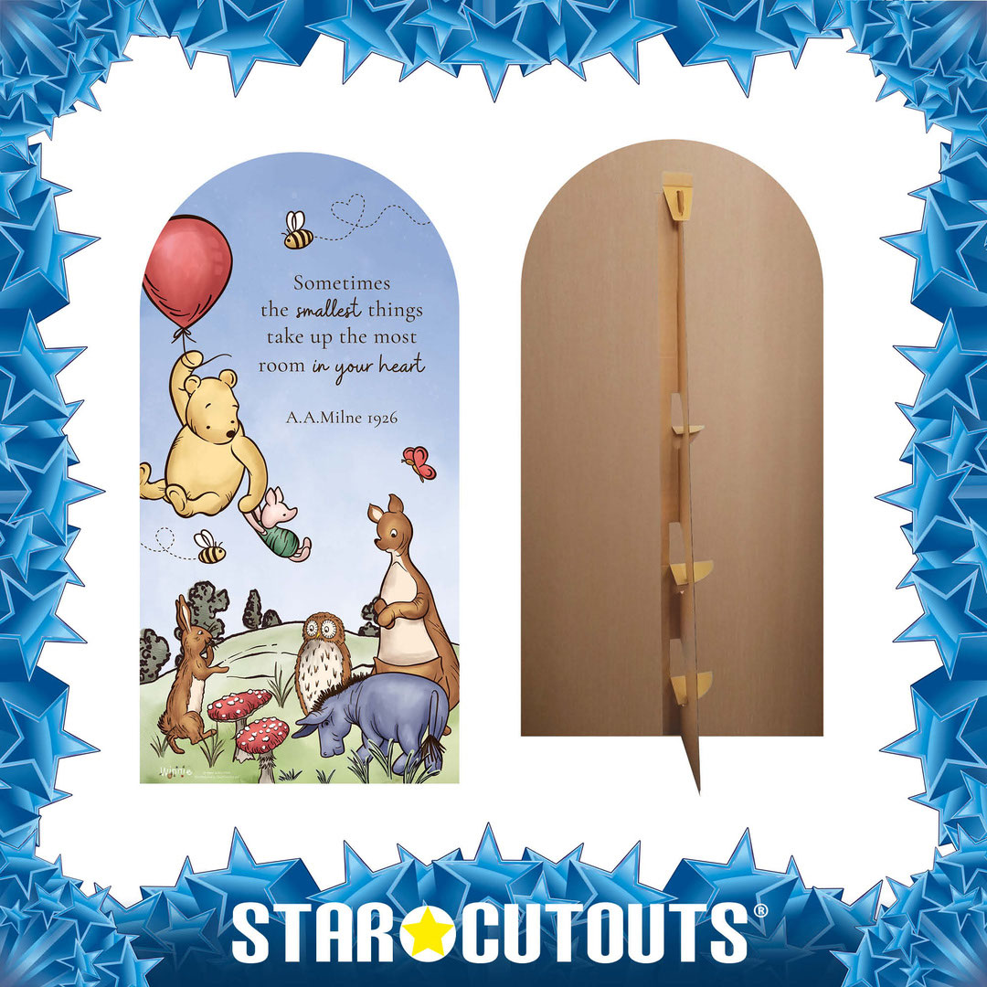 Winnie Blue Sky Story Book Single Sailboard Backdrop Cardboard Cutout 184cm Product Gallery Image