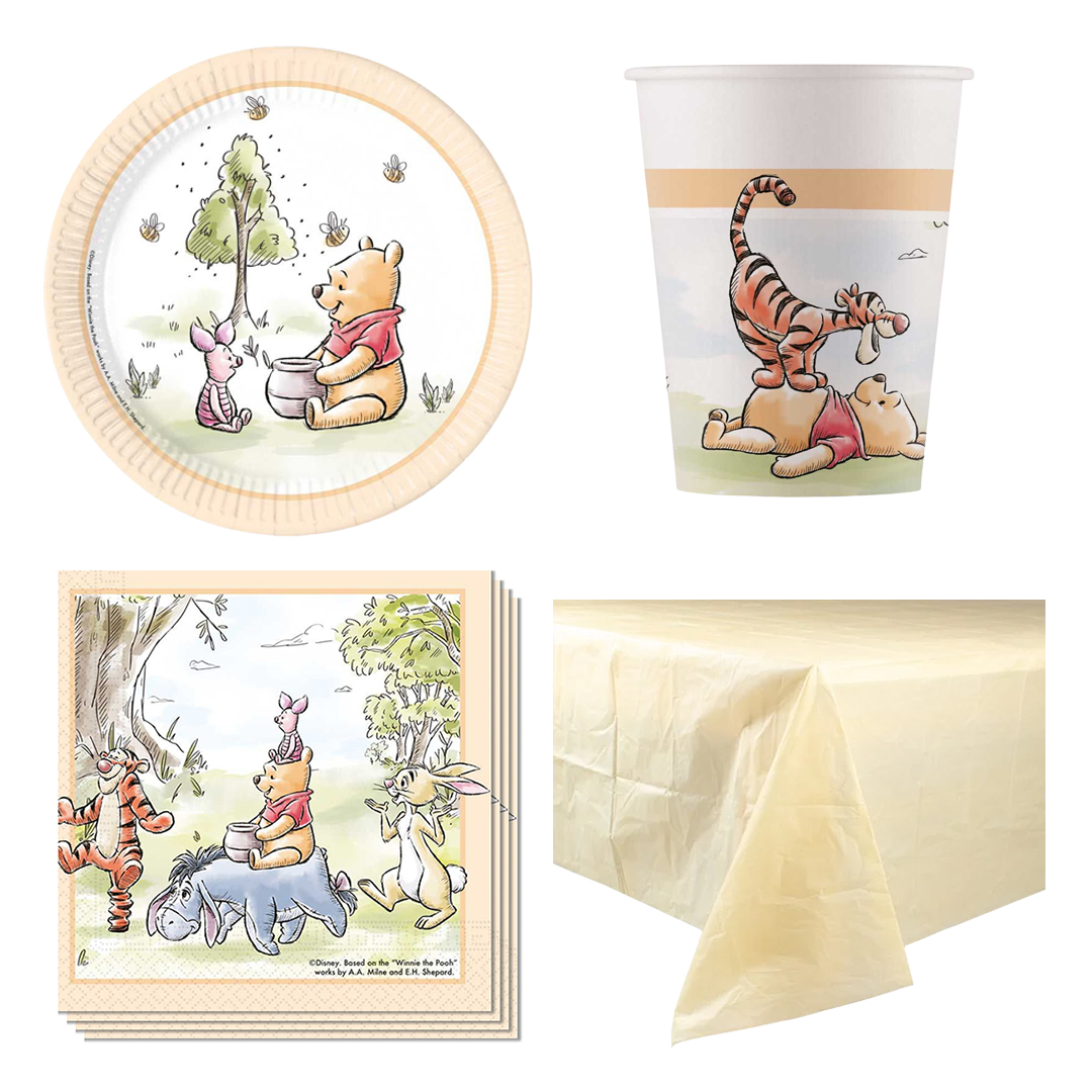 Winnie The Pooh Disney 8 Person Value Party Pack
