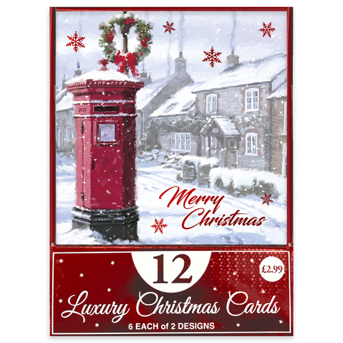 Winter Wonderland Christmas Greeting Cards - Pack of 12 Product Gallery Image