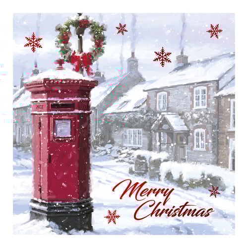 Winter Wonderland Christmas Greeting Cards - Pack of 12