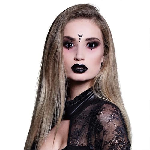 Witch Black Halloween Contact Lenses