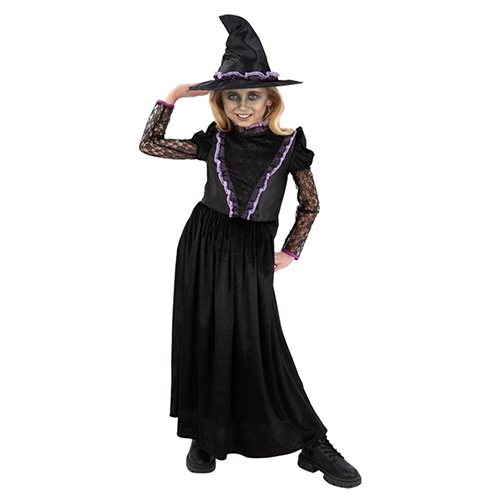 Witch from the West Girls Fancy Dress Costume Kids Small - Age 4-6 Product Gallery Image