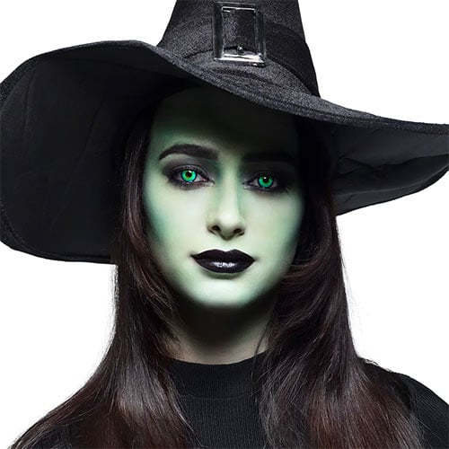 Witchcraft Green Halloween Contact Lenses Product Image