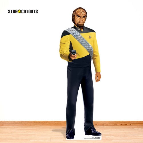 Worf Star Trek: The Next Generation Michael Dorn Lifesize Cardboard Cutout 193cm Product Gallery Image