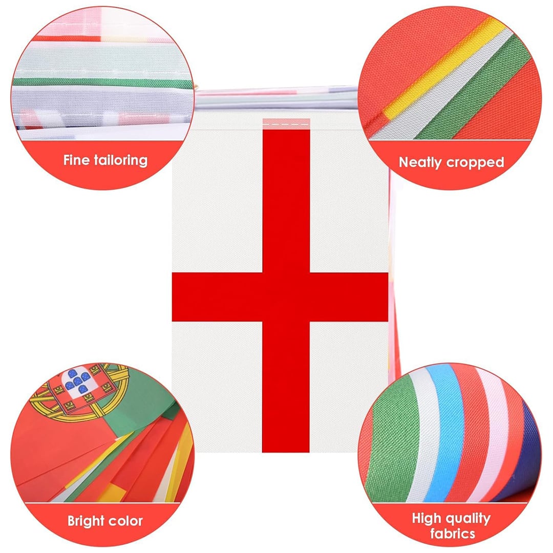 World Cup 2026 48 Flag Team Bunting Banner 15m Product Gallery Image